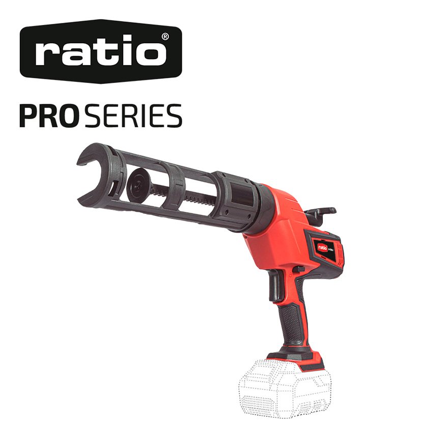 Pistola DE Silicona 18 V R-PS20-B RATIO Proseries 18 V selladora