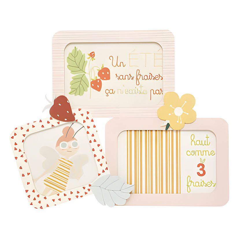 MARCO 3 FOTOS 30X25 CM 25X30 Cm infantil