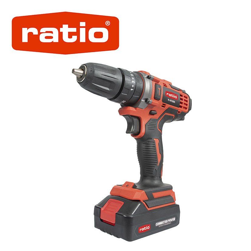 ATORNILLADOR PERCUTOR 18V RATIO R-AT20S
