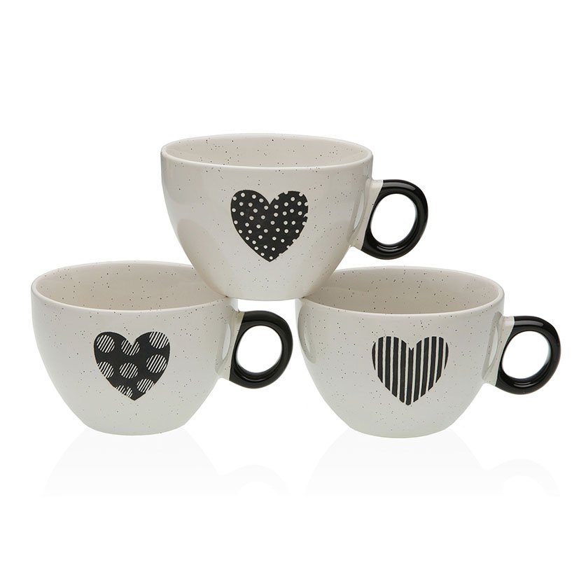 TAZA Desayuno Surtida Nathalie 5X7 460 Ml mugs