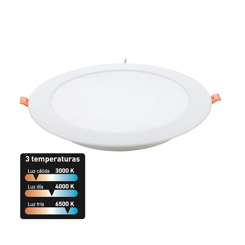 DOWNLIGHT LED REDONDO. EMPOTRAR. 18W-3CC