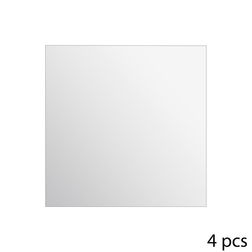 Juego 4 Espejos Cuadrados ADHES 30X30 CM 30X30 CM
