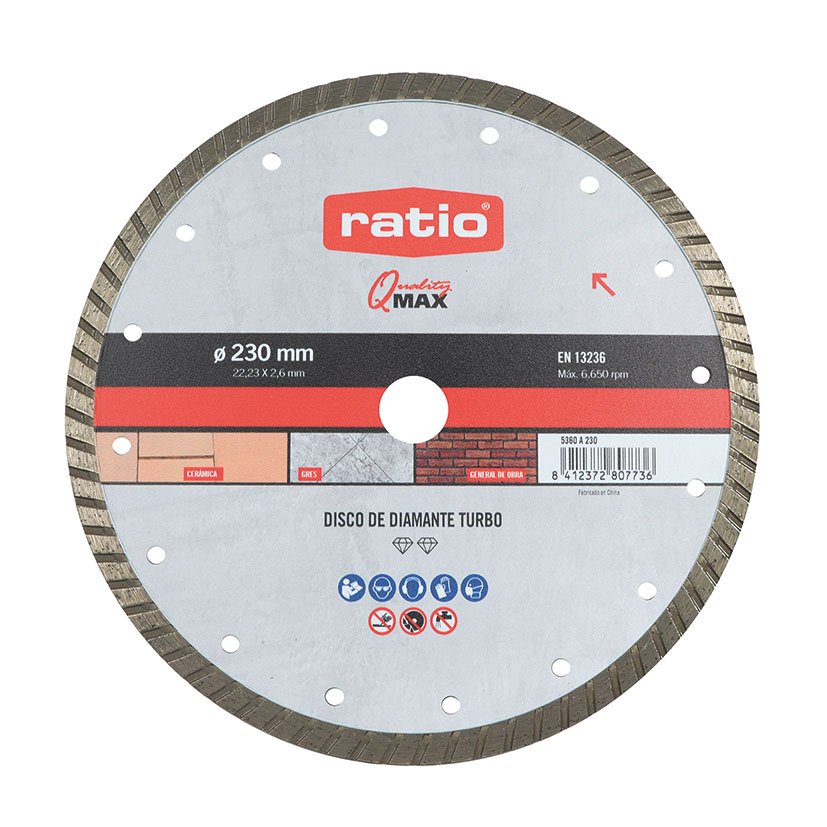 DISCO Diamante Sinter TURBO 230 MM RATIO 230 MM 230X2