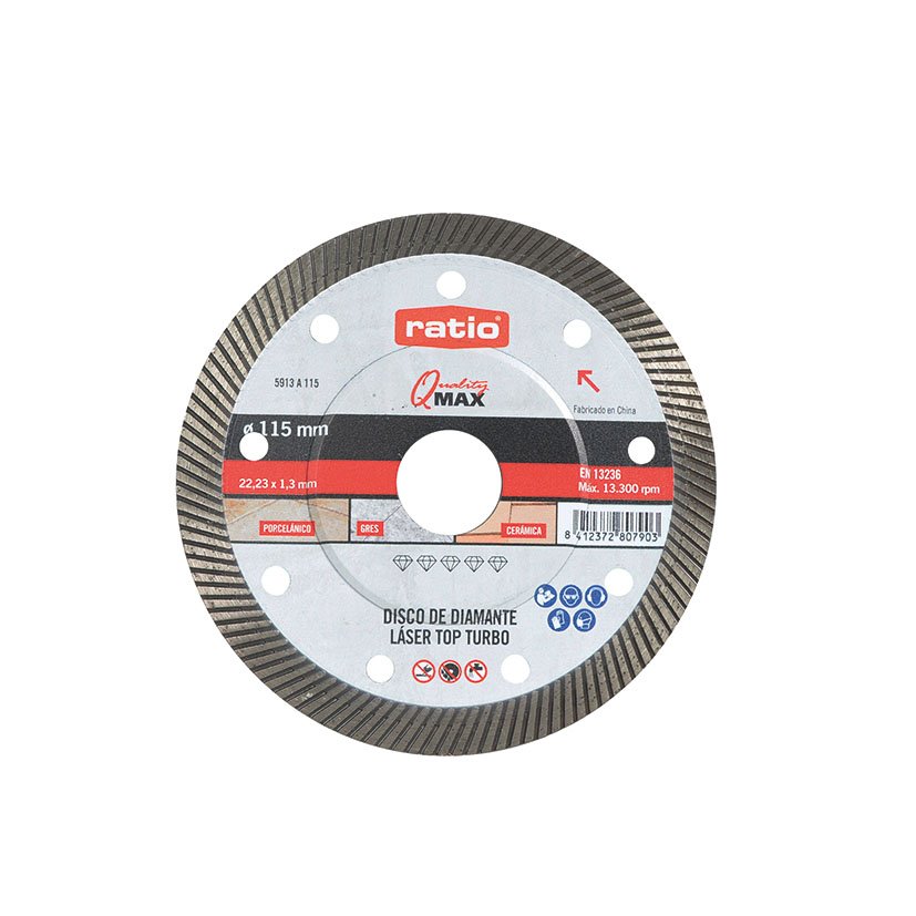 DISCO Diamante Porcelan TURBO VERS 115 RATIO 115X1 3 Mm