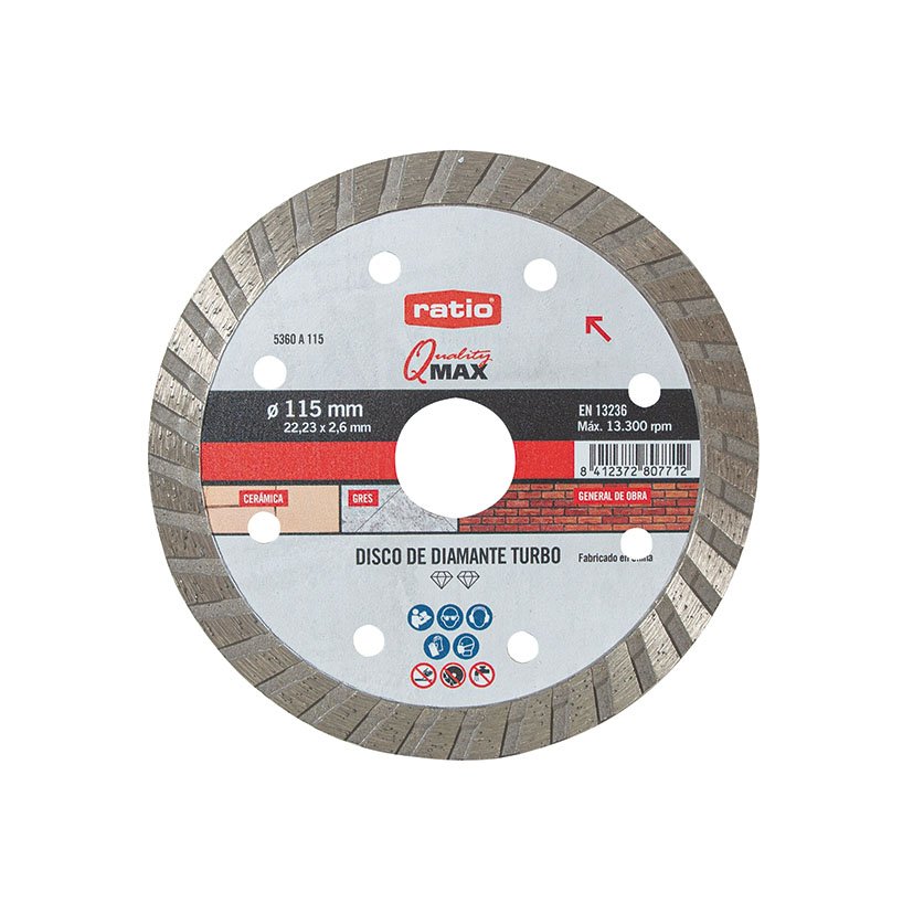 DISCO Diamante Sinter TURBO 115 MM RATIO 115 MM 115X2