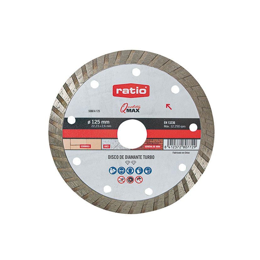 DISCO Diamante Sinter TURBO 125 MM RATIO 125 MM 125X2