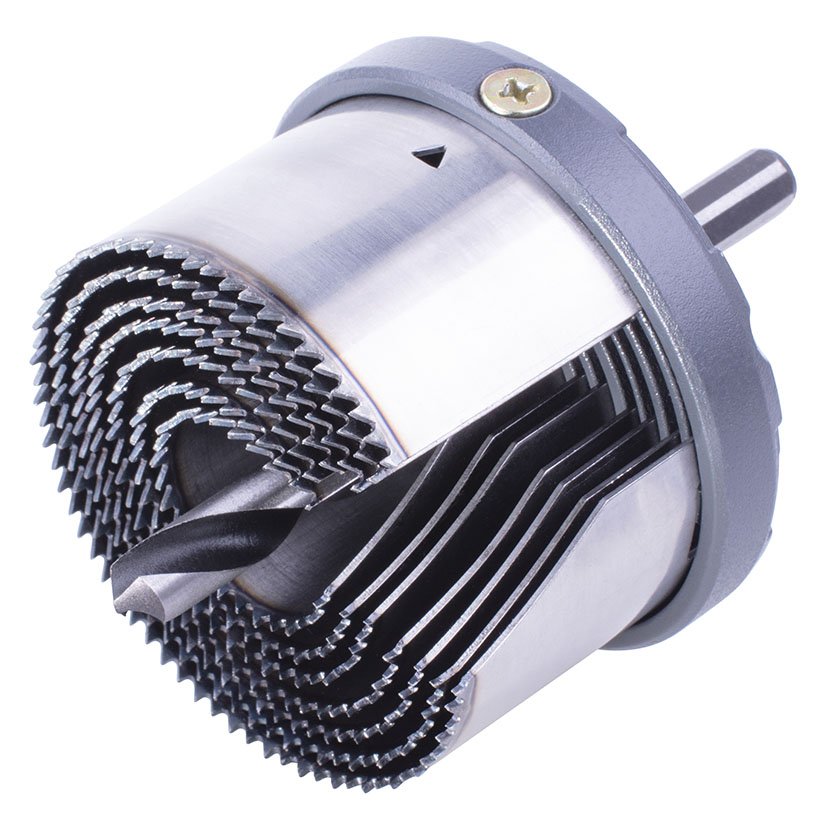 Sierra 7 HOJAS Ø25-62 MM P33 Wolfcraft 62 MM 33 Mm