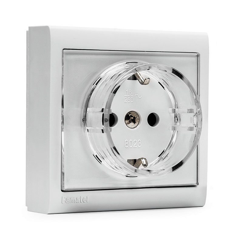 BASE ENCHUFE TT SERIE 8000 16A-250V