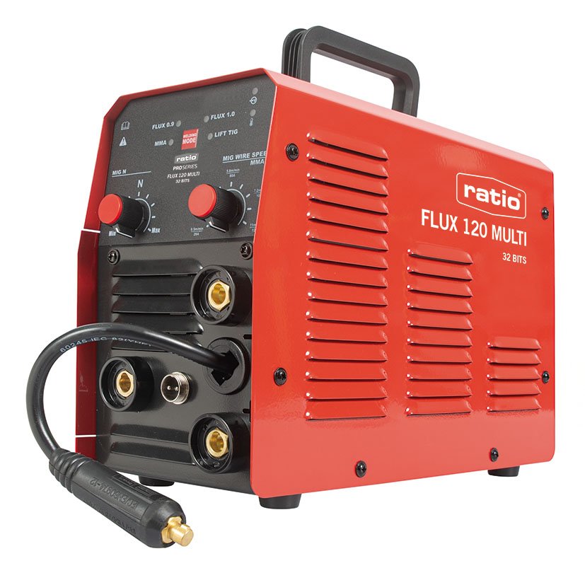 SOLDADOR HILO HUECO S/GAS MIG120A+BOBINA