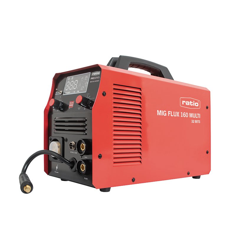 SOLDADOR HILO HUECO S/GAS MIG160A+BOBINA