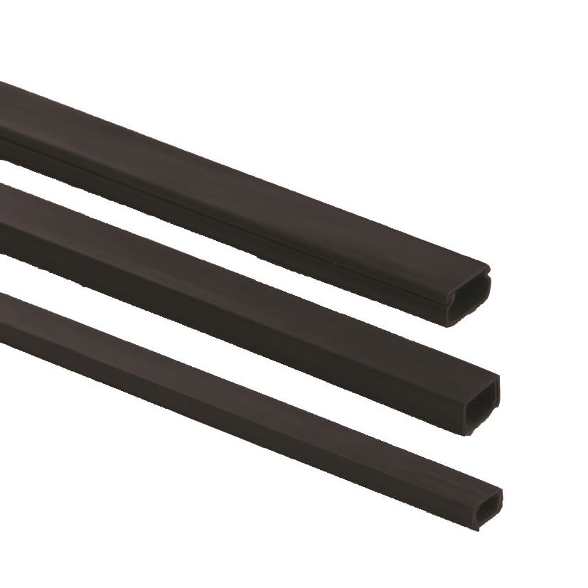 MINICANAL 10X15 ADHESIVA 2 M. NEGRO