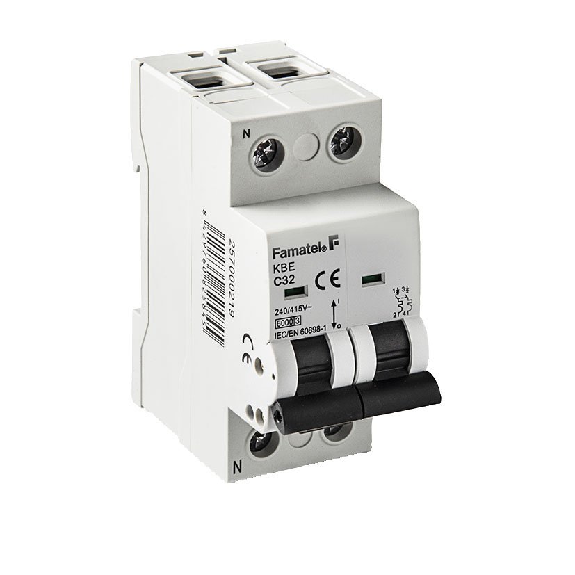 Magnetotérmico 1P+N 40 Amperios Famatel fusibl cebador