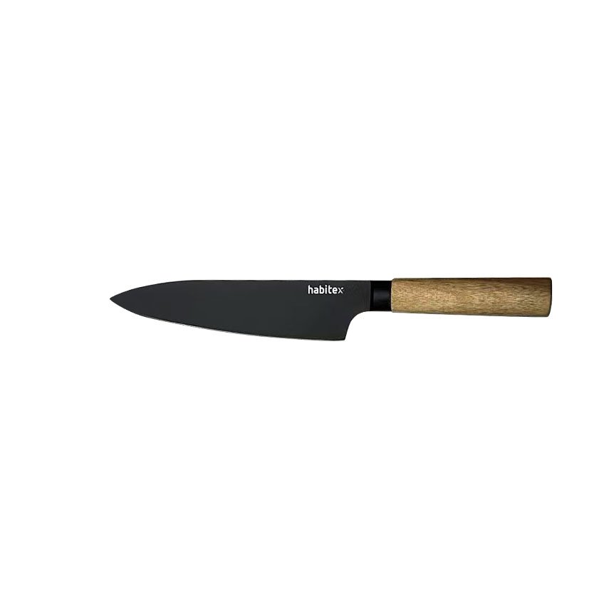 CUCHILLO SANTOKU DARK 18 CM. HABITEX