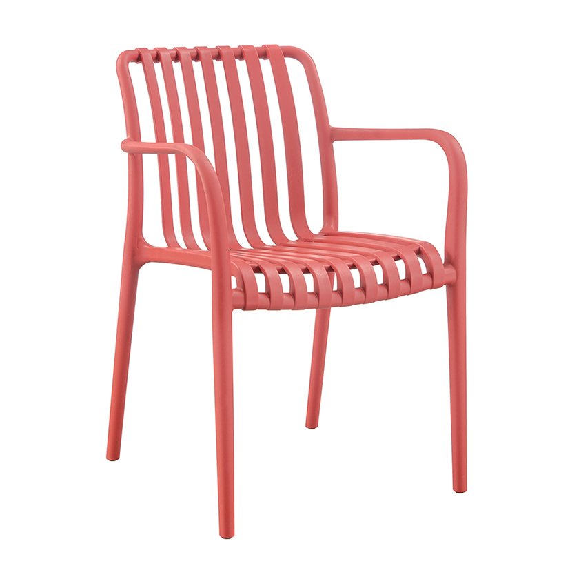 SILLA Jardin GRETA Burdeos mueble resina