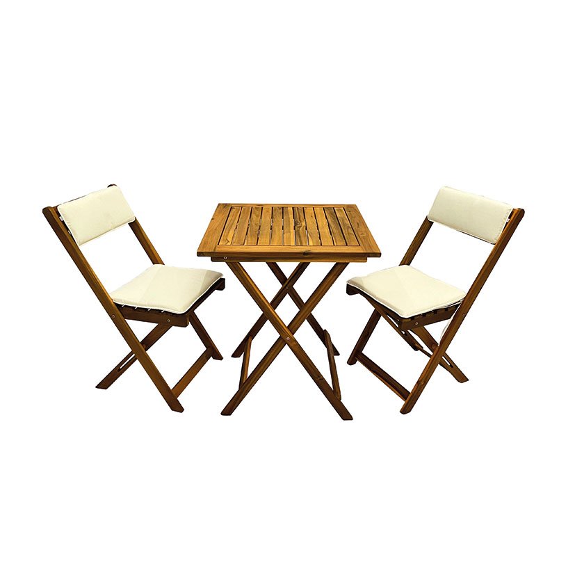 SET Balcón Classic Madera 3 Piezas mueble