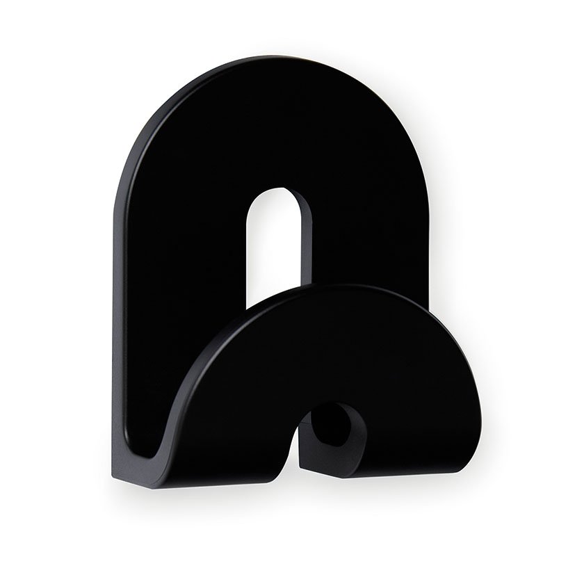 Colgador Adhesivo CALMA NEGRO Inofix gancho