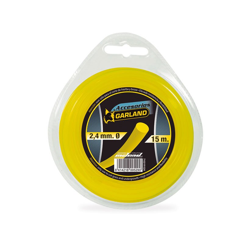 HILO NILON CORTAB/DESBROZ.Ø 2,4 MM 15 M