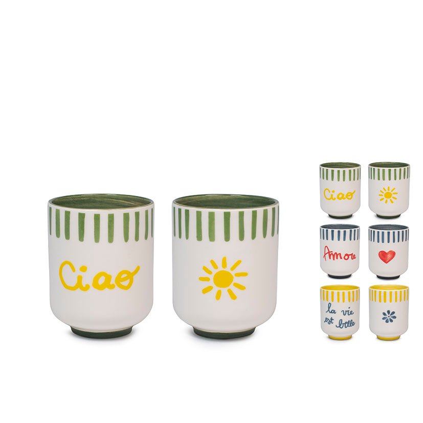 VASO NBC 360 CC.CASA AMOR SURTIDO 6 UDES