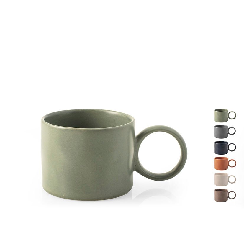 MUG STONEWARE NORA 300CC. COL. SURTIDOS