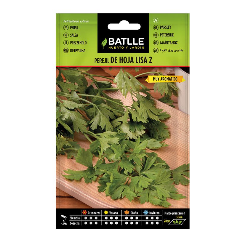 SEMILLAS PEREJIL HOJA LISA  10UN