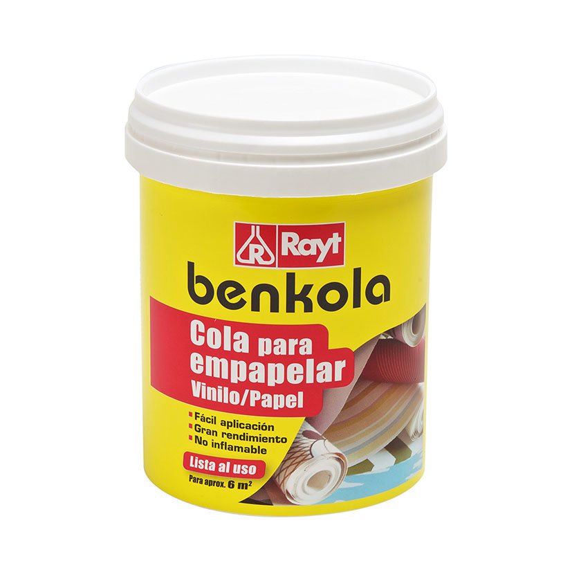 COLA BENKOLA LISTA USO VINILO/PAPEL  1KG