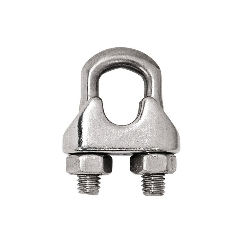 Sujetacable DIN 741 8 MM INOX A31 10 Ud Profesional 8 MM cuerda