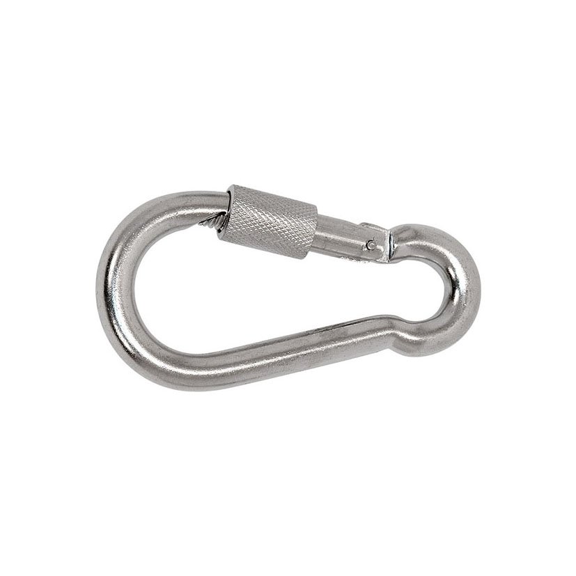 Mosqueton Muelle Tuerca 6 MM 10 Unid Profesional 6 MM Inox cadena