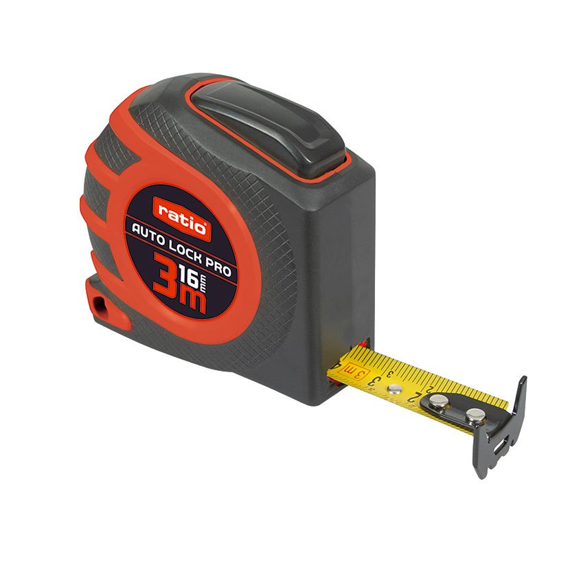 FLEXOMETRO CINTA 16/3MTS.AUTOLOCK PRO