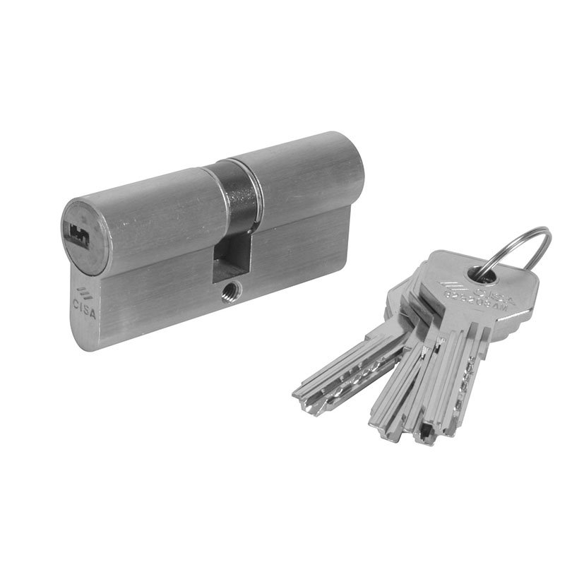 CILINDRO SEG.30x40.LEVA13,2mm.NÍQ. CISA