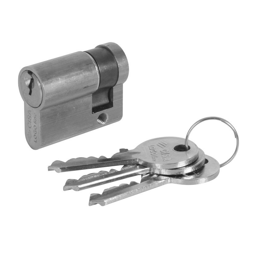 CILINDRO LOGO STD 40X40 NIQUELADO