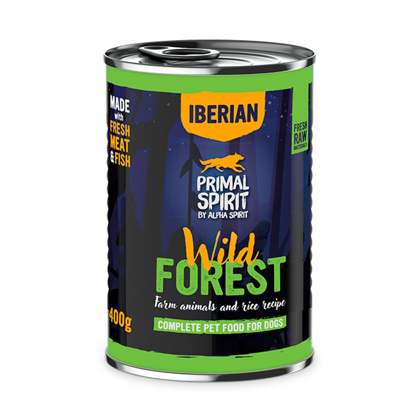 Comida HUM PERRO Alphaspirit PAVO 400 GR Primal 400GR alimentación mascota