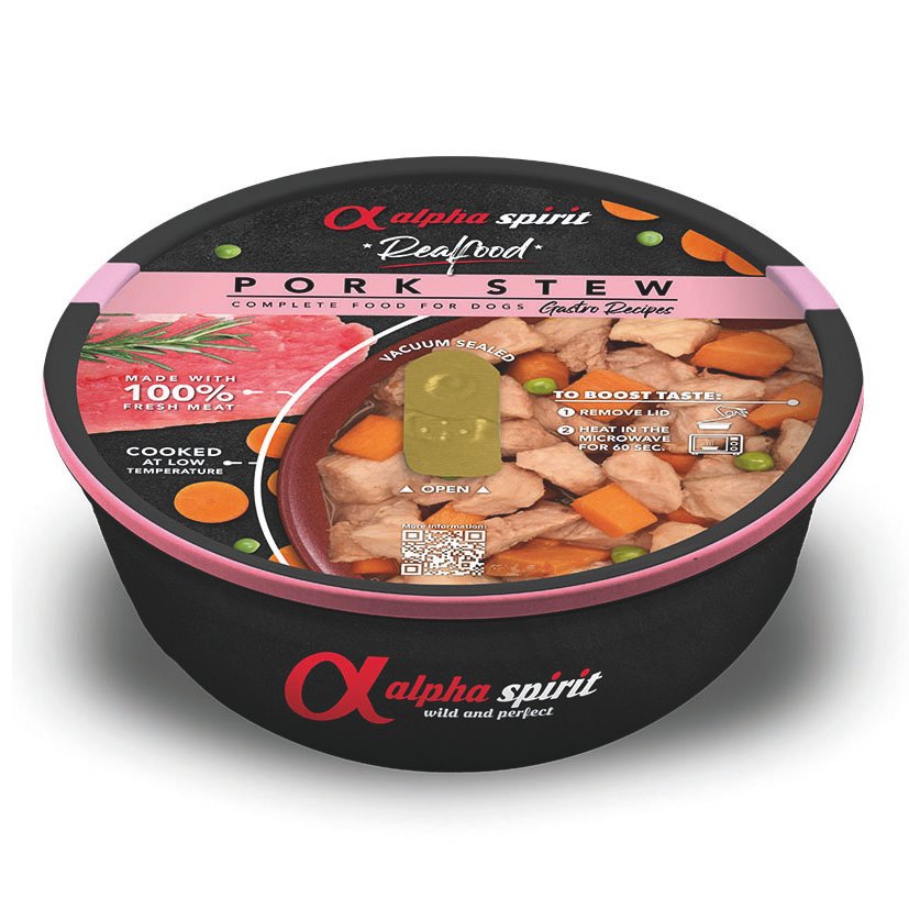 Comida PERRO ALPHA Spirit CERDO 280 GR 280GR alimentación mascota