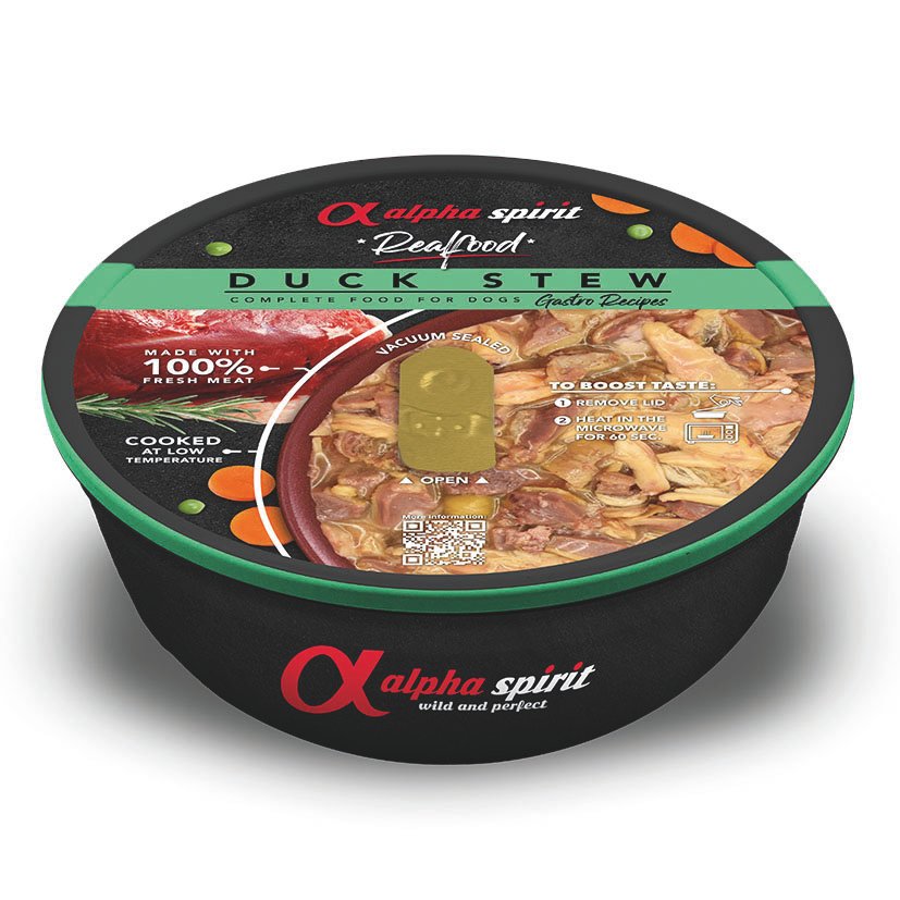 Comida PERRO ALPHA Spirit PATO 280 GR 280GR Mate alimentación mascota