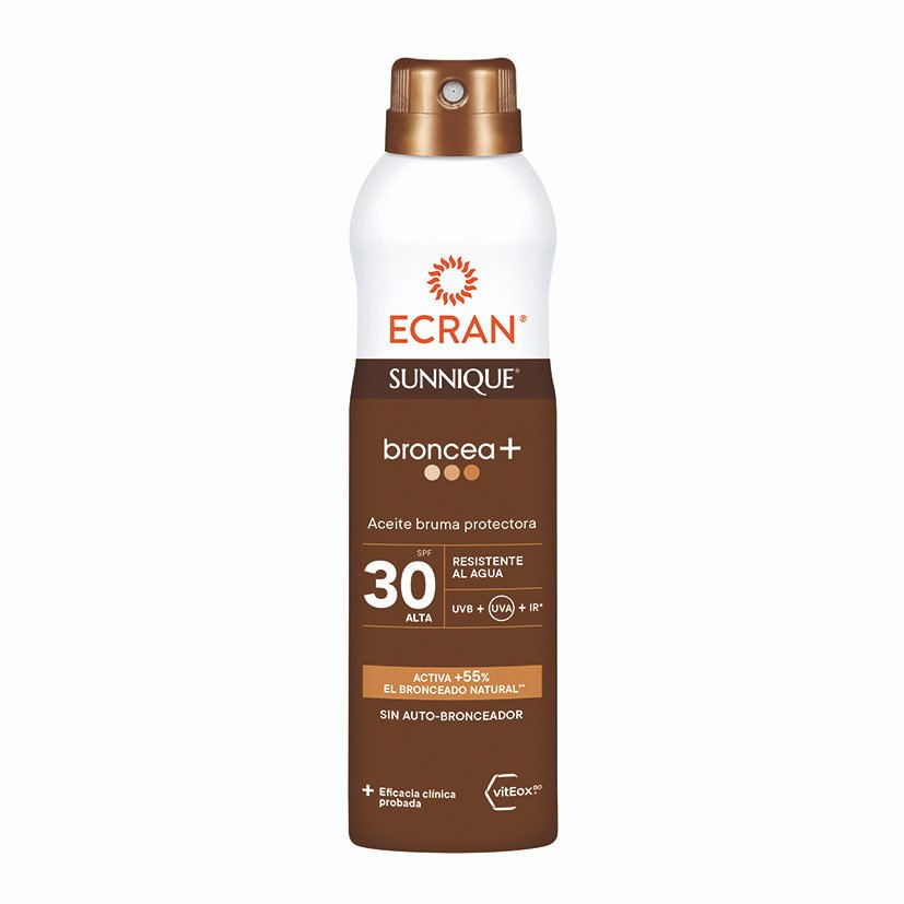 ECRAN SUNNIQUE BRONCEA+ ACEITE BRUMA F30
