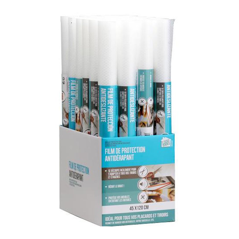 DISPLAY 24 ROLLOS ANTIDESLIZ. 120X45 CM.