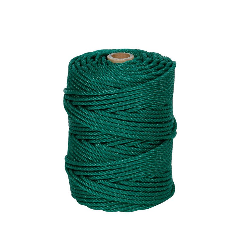 CUERDA CABLEADA POLIET PE 4C 6MM/100M VD