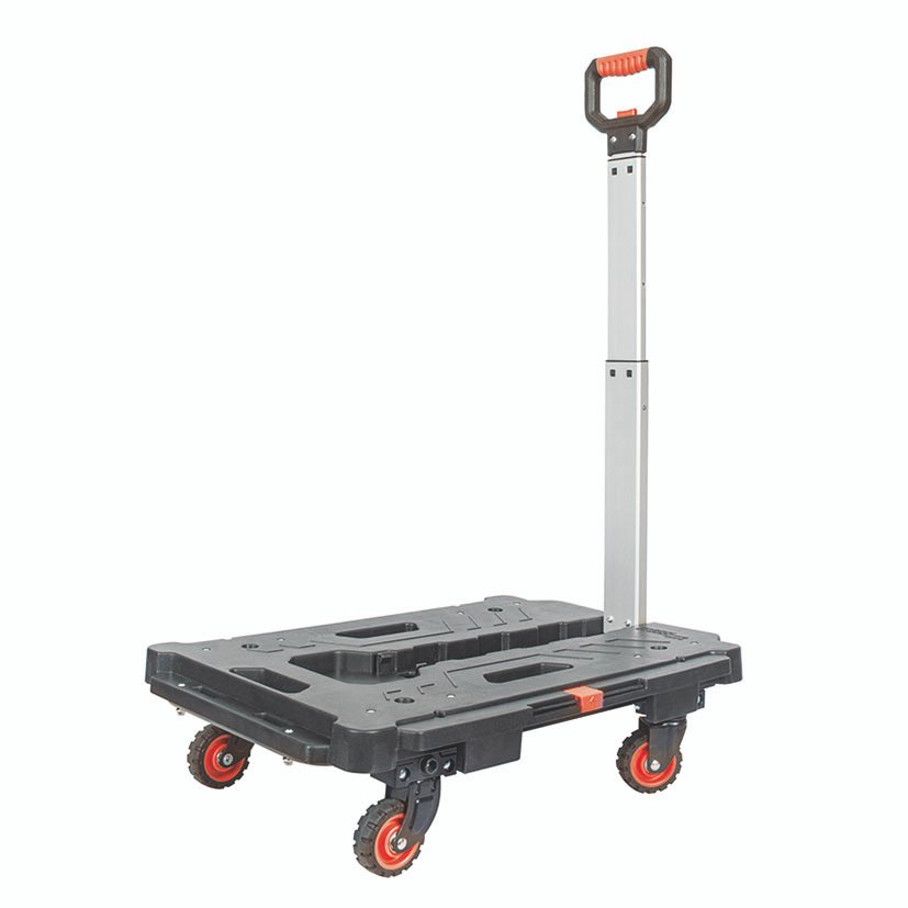 Plataforma Ligera Plegab MAX 135 KG C/MGO RATIO 135KG 61X45X98 Cm carretilla soport