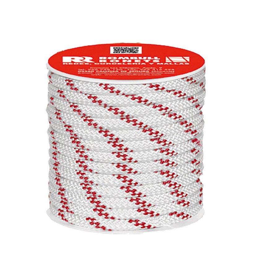 CUERDA POLIEST.TRENZ 100 PES 6MM/25M BL