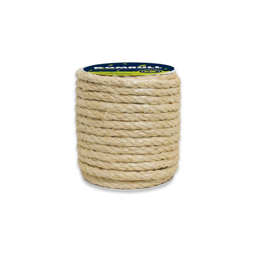 CUERDA CABLEADA SISAL 4C 6MM/25M