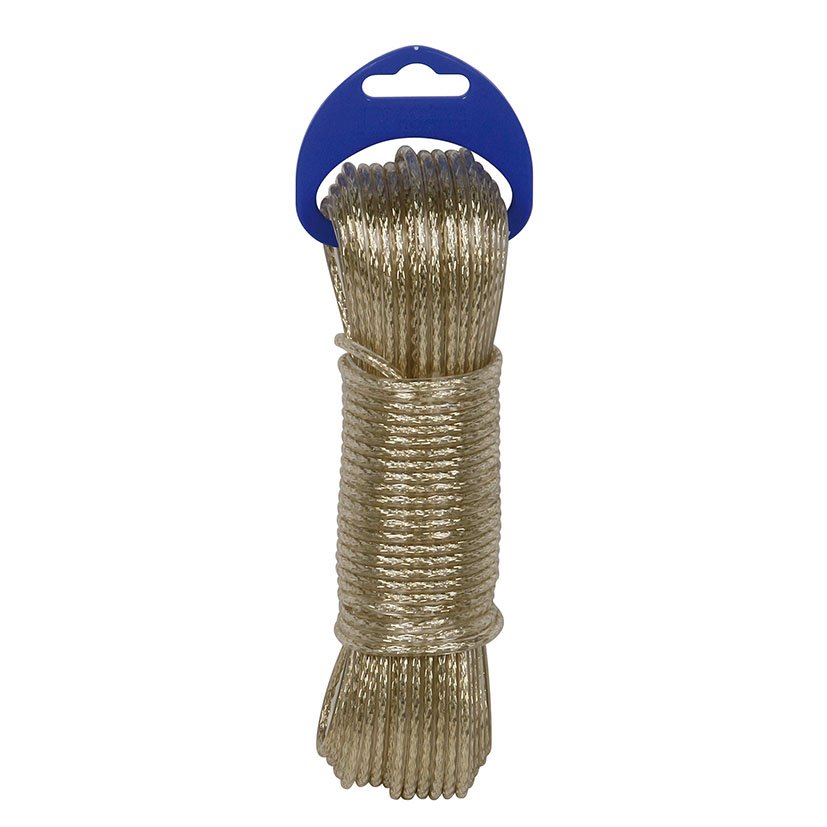 CABLE ACERO PLASTIFICADO 10M ORO