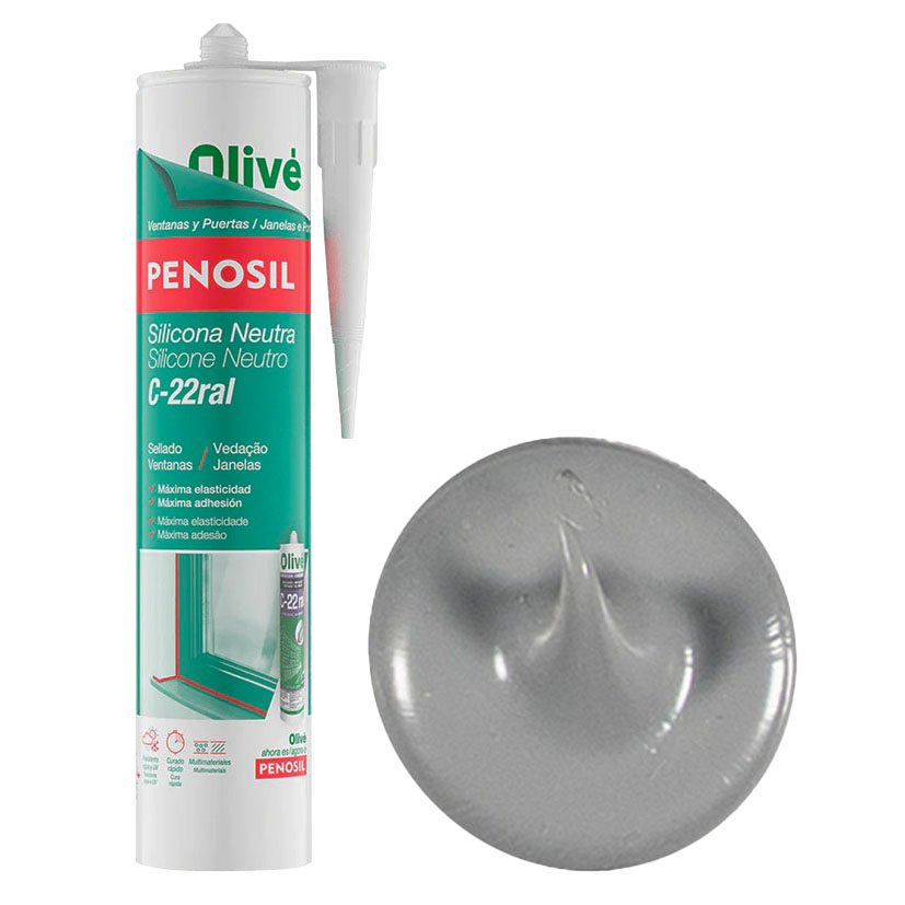 SILICONA NEUTRA C-22 GRIS C R7037 300ML