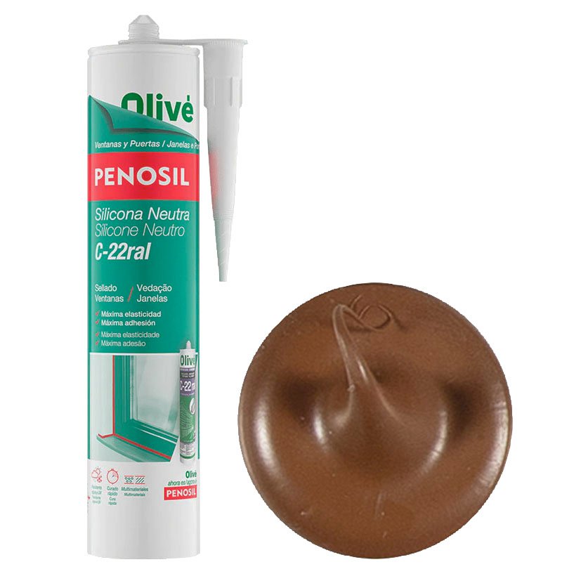 SILICONA NEUTRA C-22 MARRON R8007 300ML