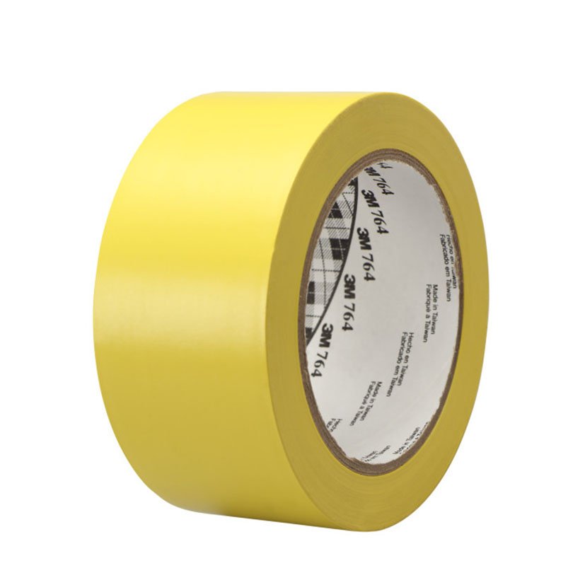 CINTA Vinilo 764,50X33M 0,13 MM AMAR 24U 0,13 MM Amarillo señalización