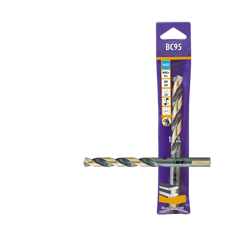 BROCA DIN338 Hssco Antislip INOX Ø5 Blue Master 00 Mm