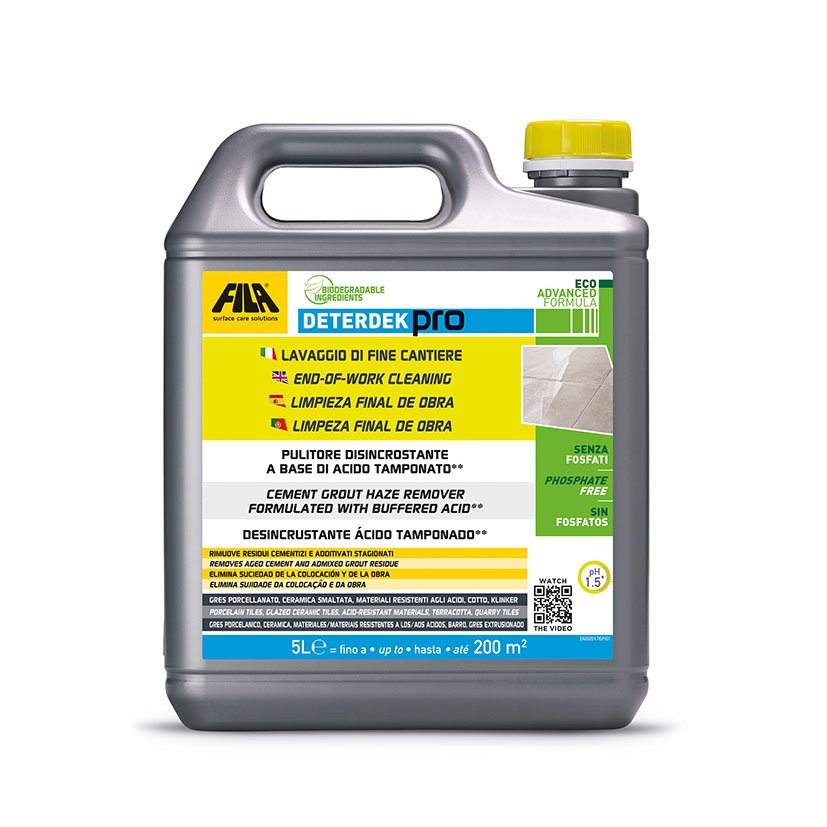 DETERGENTE FILA LIMPIEZA FINAL OBRA 5LT