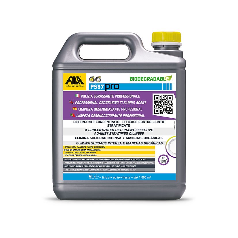 Detergente Desengrasante PROF FILA 5 LTS limpieza profesional