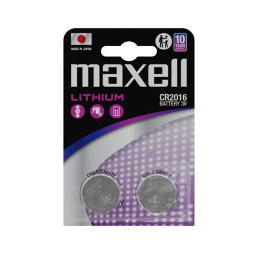 P.BOTON MAXELL CR-2016 BL 2UN