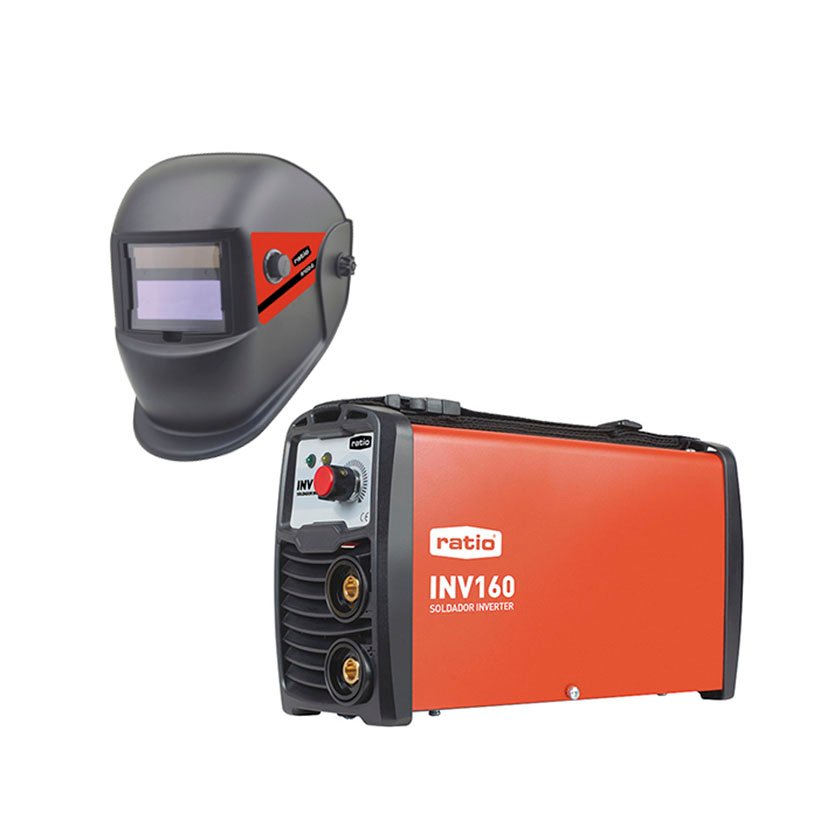 SET SOLDADOR INVERTER + PANTALLA RATIO