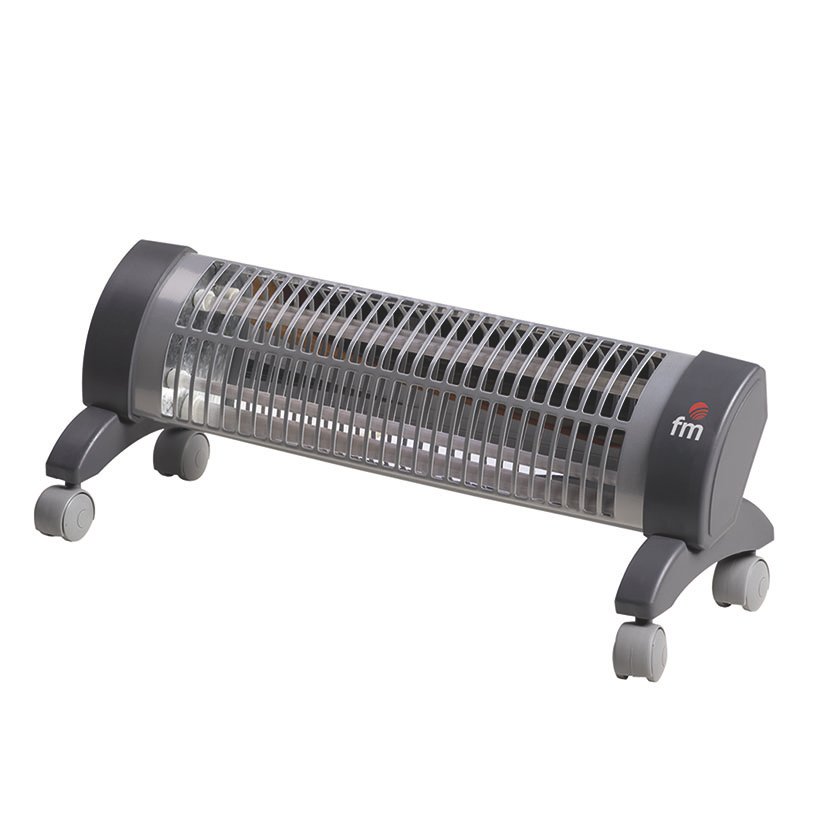 Estufa DE Cuarzo C/rued 2302 1200 W FM 53X18 eléctrica 600 W