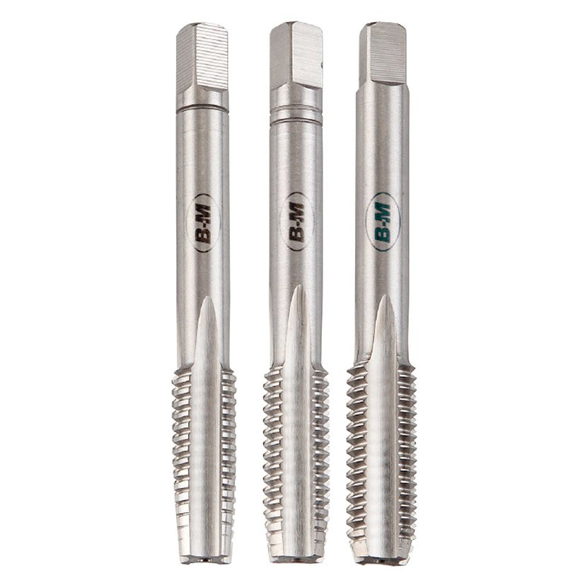 JUEGO Machos HSS M 8X1,25 3 Unidades Blue Master 25 Mm terraja